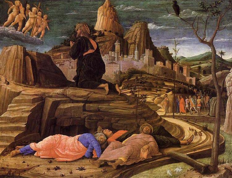 Andrea Mantegna The Agony in the Garden china oil painting image